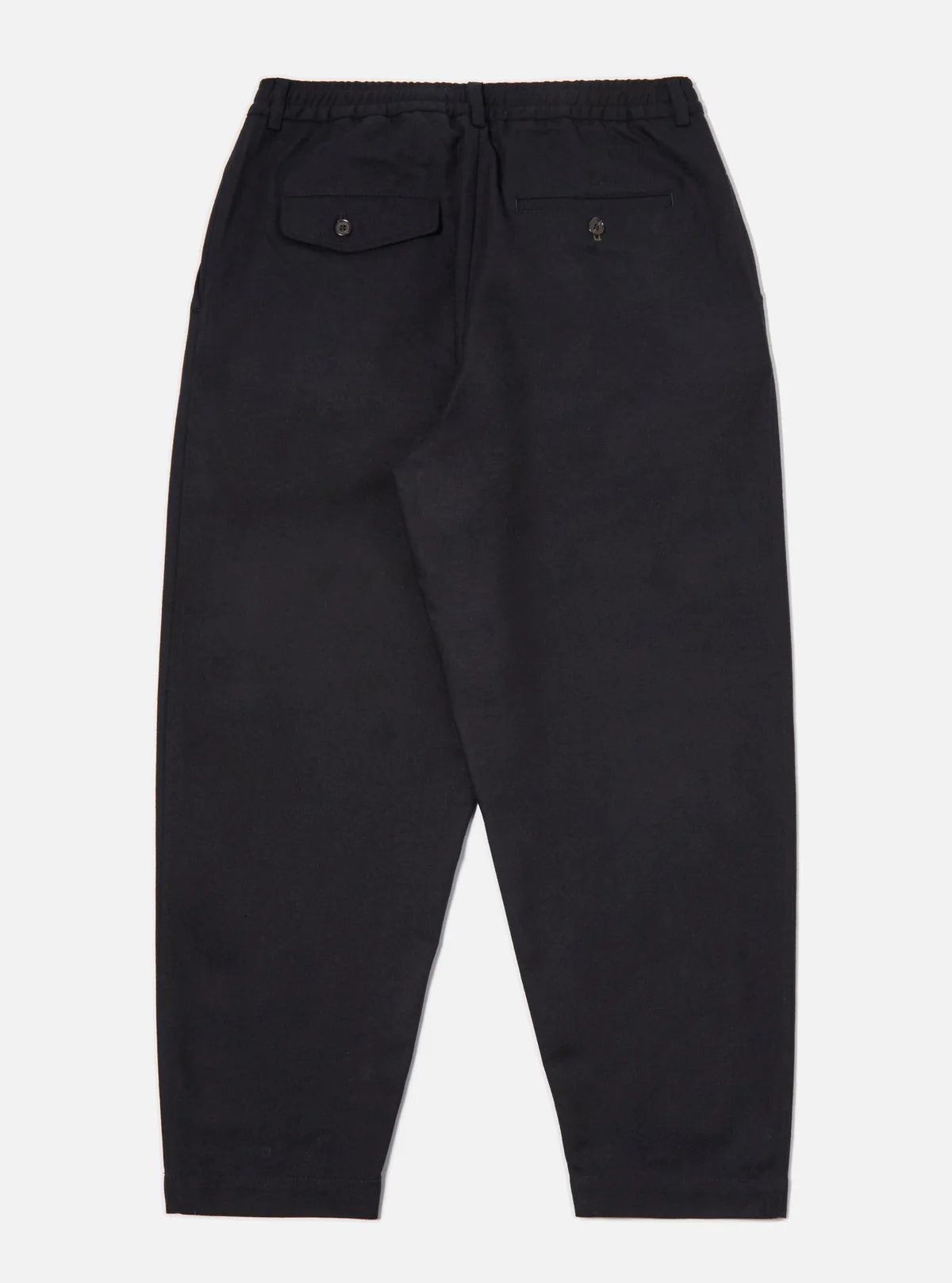 UNIVERSAL WORKS Pleated Track Pant | Dark Navy Tweed LEO BOUTIQUE