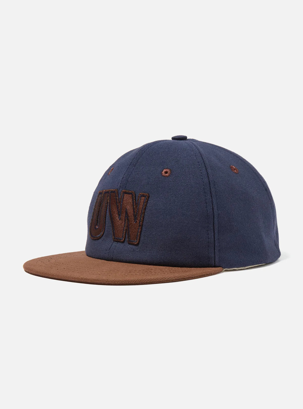 UNIVERSAL WORKS Baseball Hat | Navy/Brown LEO BOUTIQUE