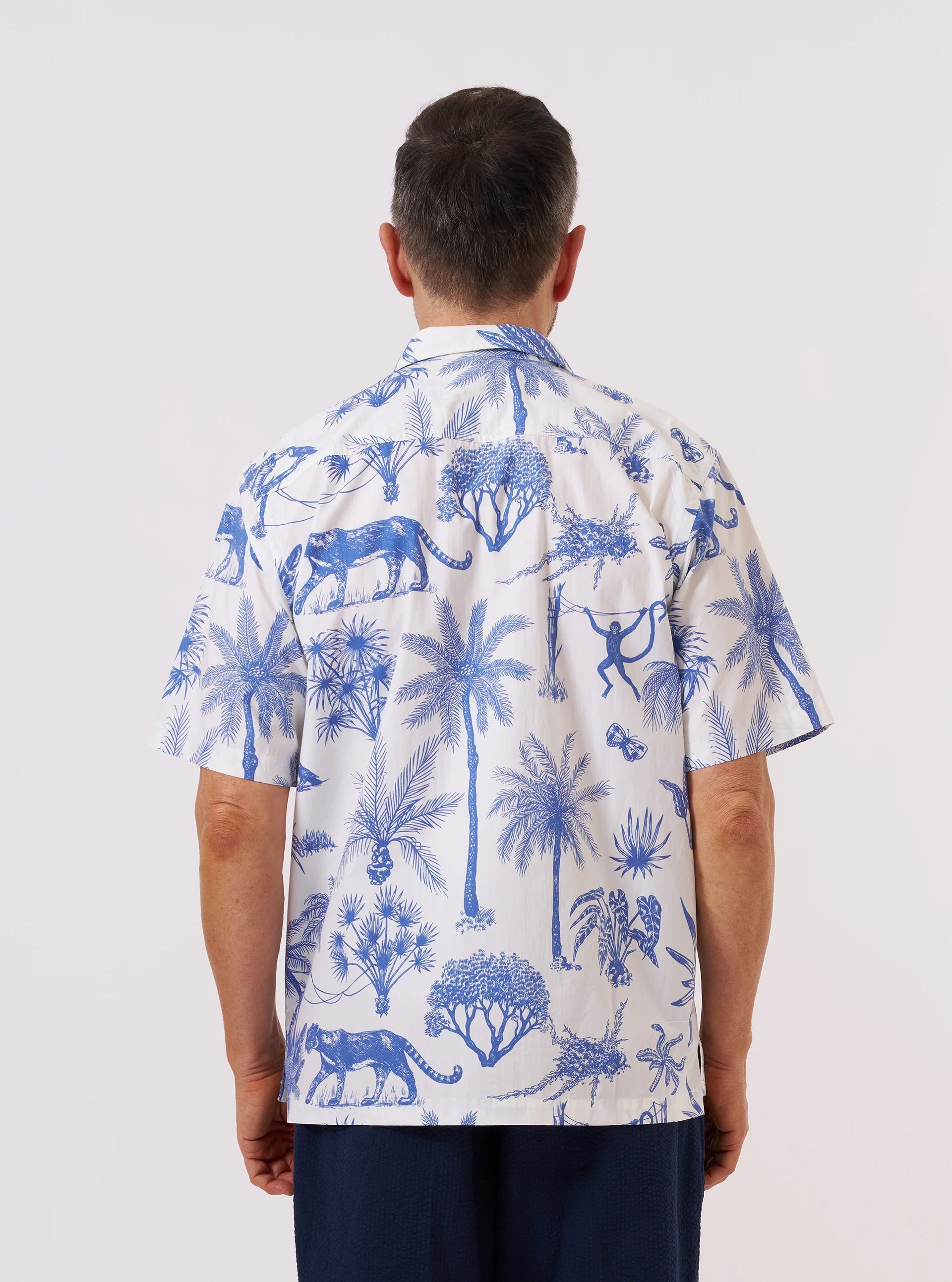 UNIVERSAL WORKS Camp Shirt | White LEO BOUTIQUE 