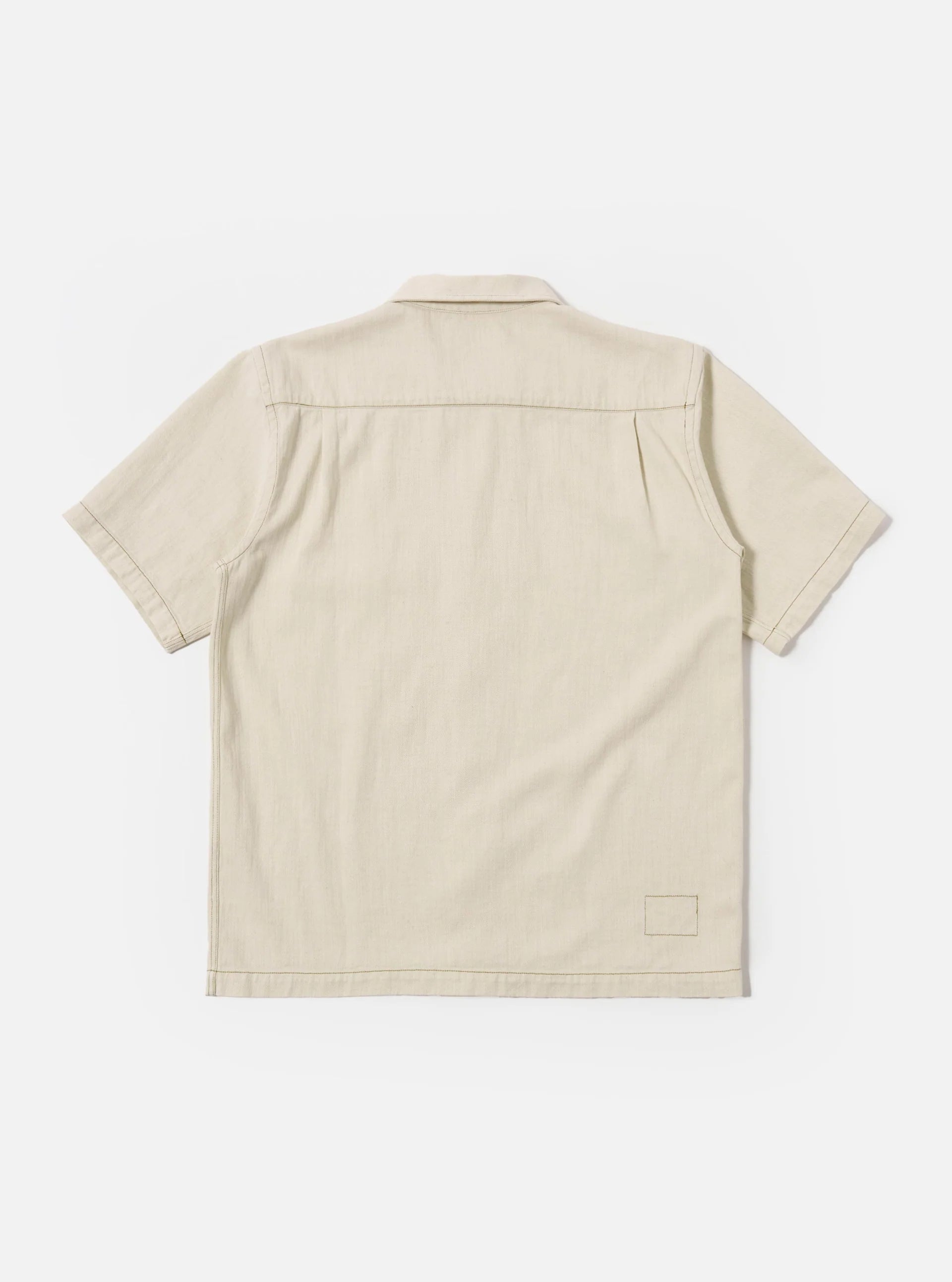 UNIVERSAL WORKS S/S Fatigue Shirt | Ecru LEO BOUTIQUE 