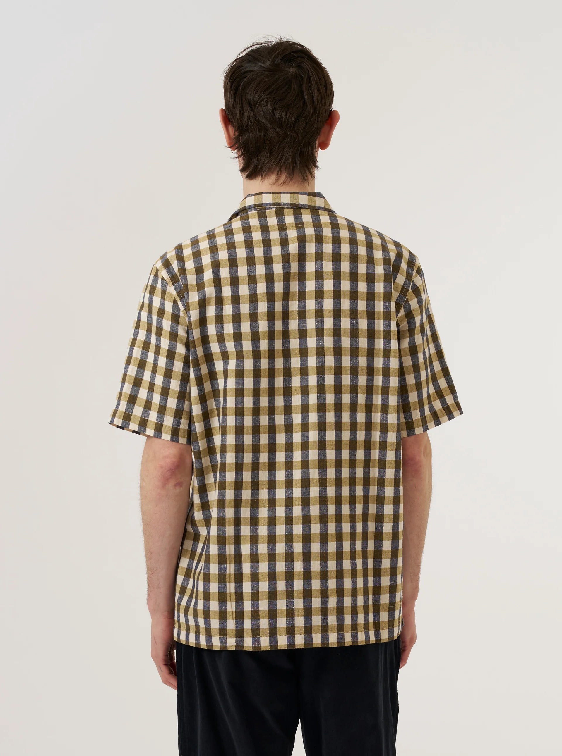 UNIVERSAL WORKS Road Shirt | Olive LEO BOUTIQUE 