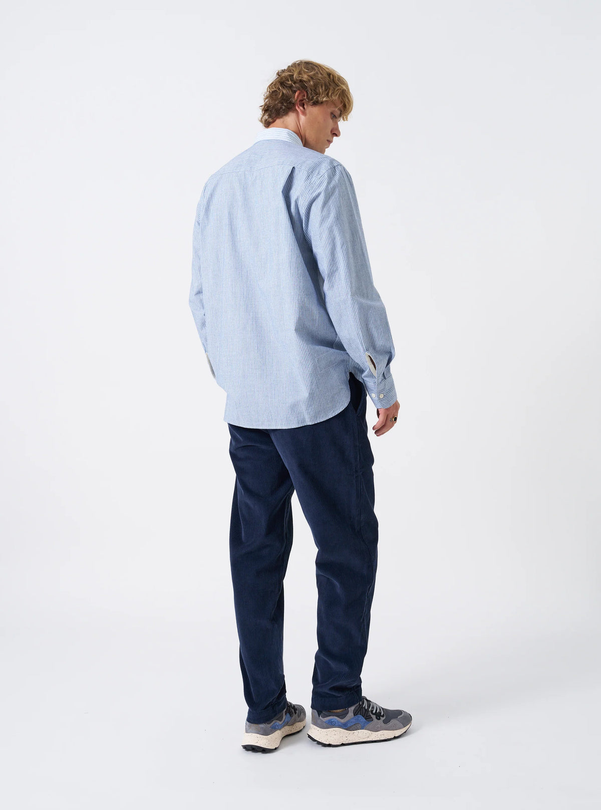 UNIVERSAL WORKS Station Shirt | Mix Stripes LEO BOUTIQUE 