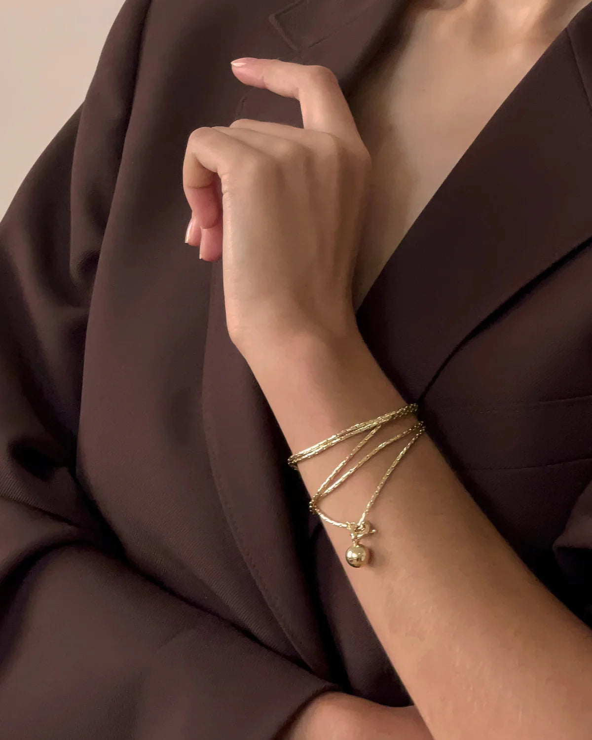 JENNY BIRD Constance Wrap Chain | Gold LEO BOUTIQUE 