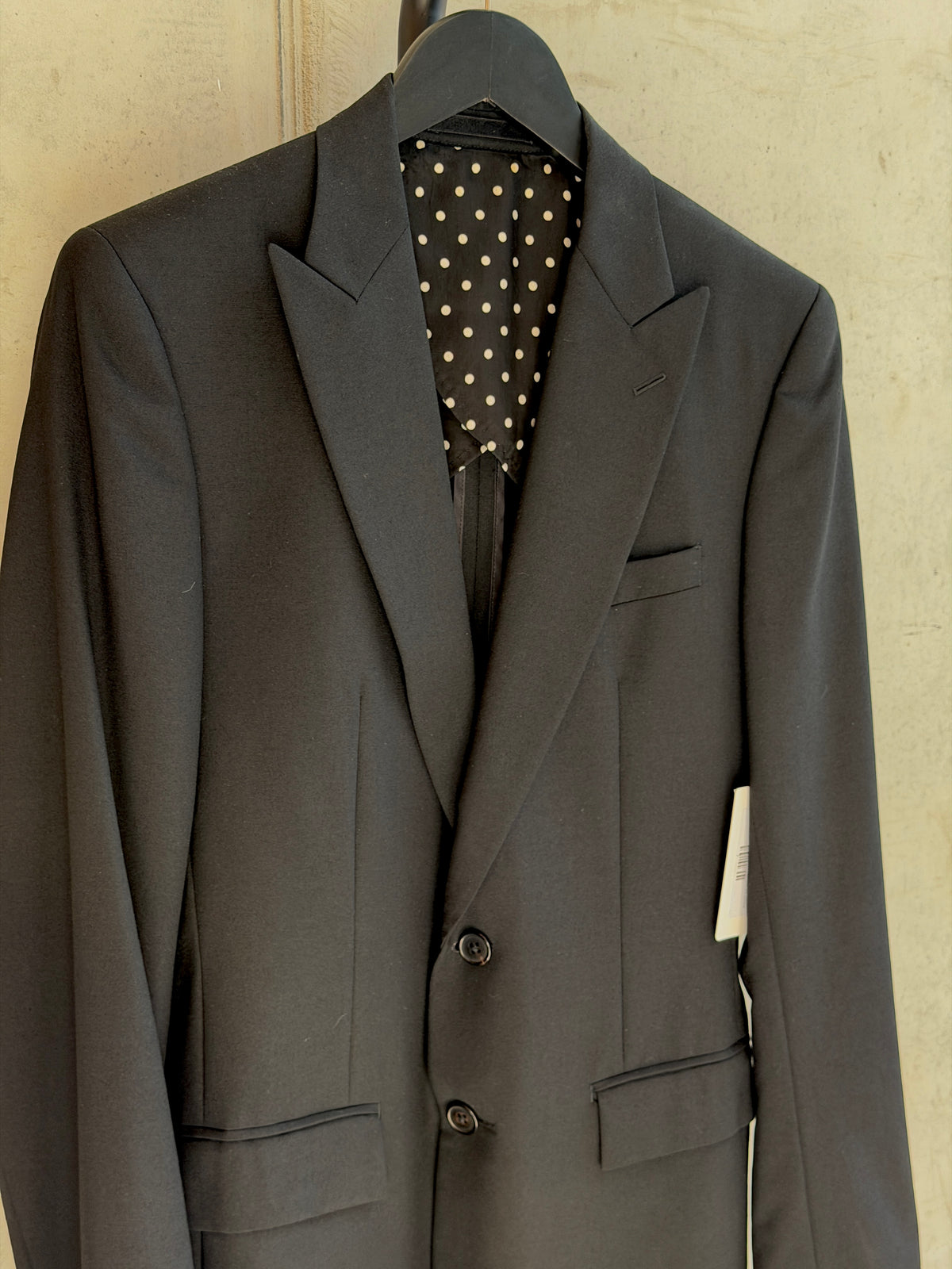 LEO RELOVED M Black Suit Jacket WACKO MARIA