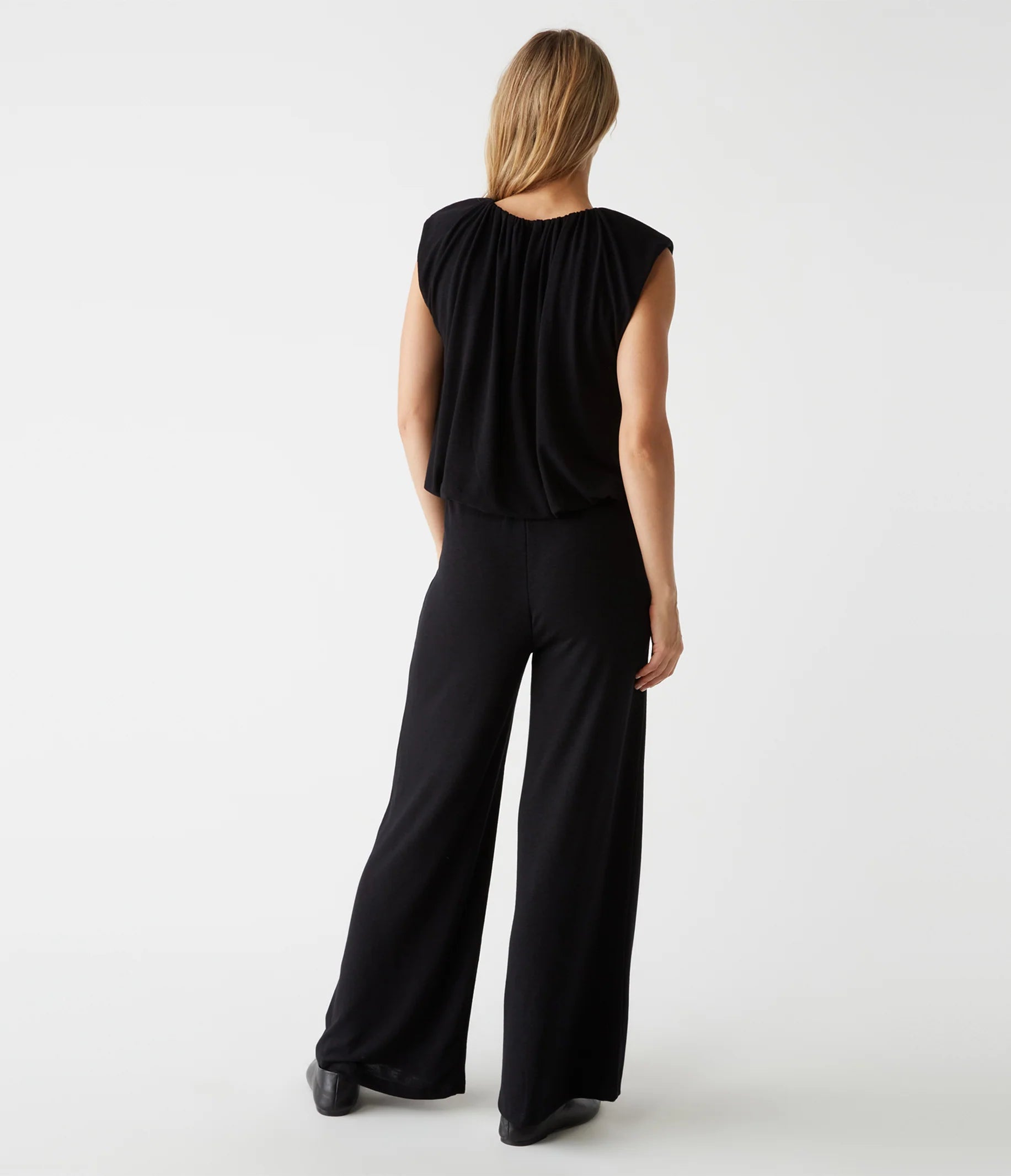 LEO BOUTIQUE Ozzie Wide Leg Pant Black MICHAEL STARS 