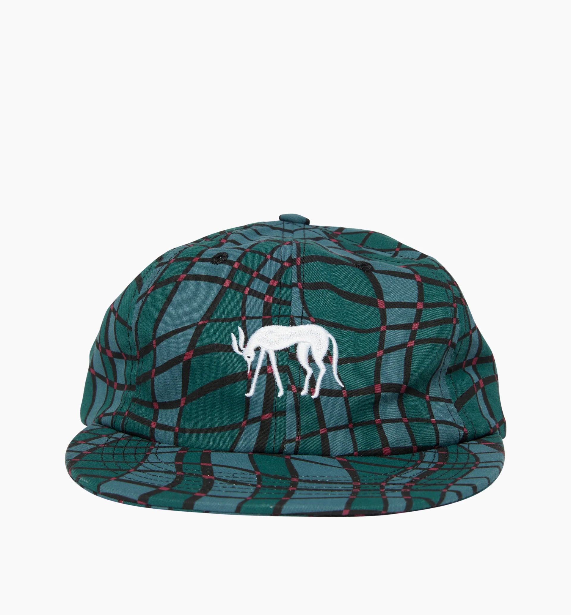 BY PARRA Squared Waves Pattern 6 Panel Hat LEO BOUTIQUE