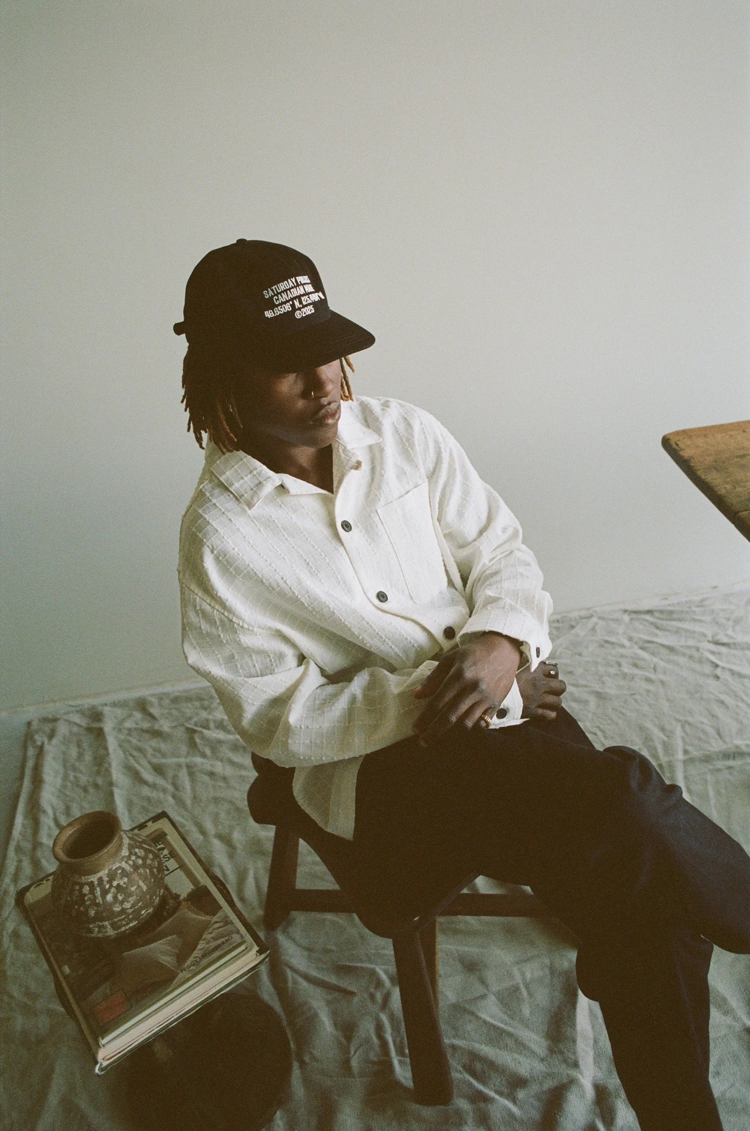 SATURDAY PROJECT Coordinate Hat | Black LEO BOUTIQUE 