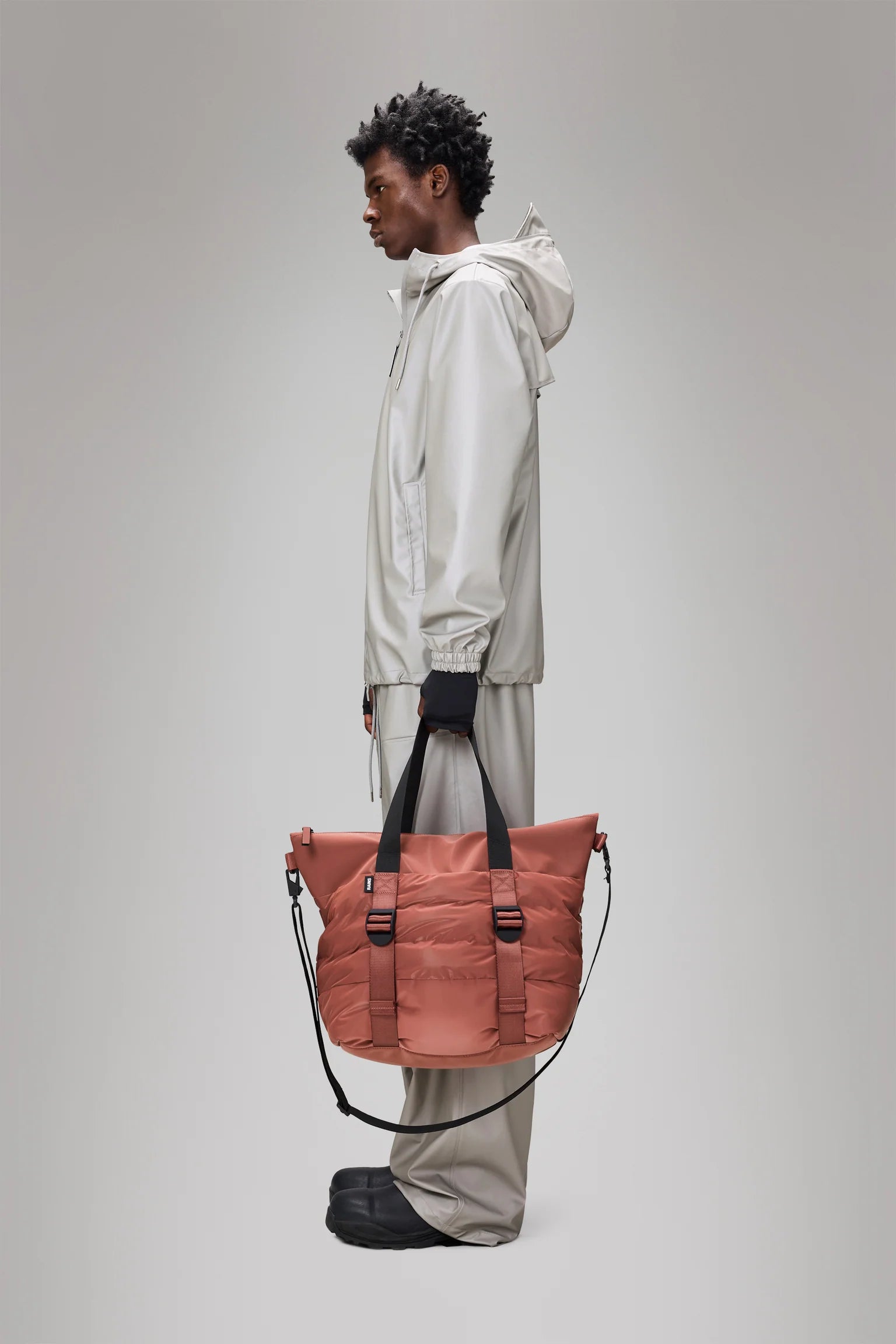 RAINS Puffer Mix Tote Bag Mini | Honor LEO BOUTIQUE