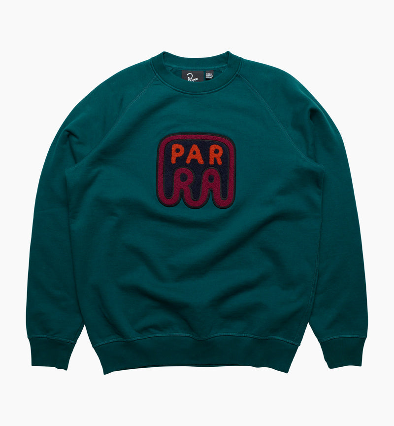 BY PARRA fast food logo crew neck sweatshirt LEO BOUTIQUE