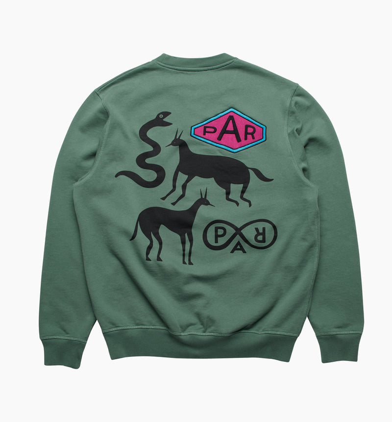 BY PARRA Snaked By A Horse Crew Sweatshirt LEO BOUTIQUE