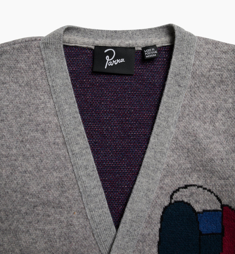 BY PARRA No Parking Knitted Cardigan LEO BOUTIQUE
