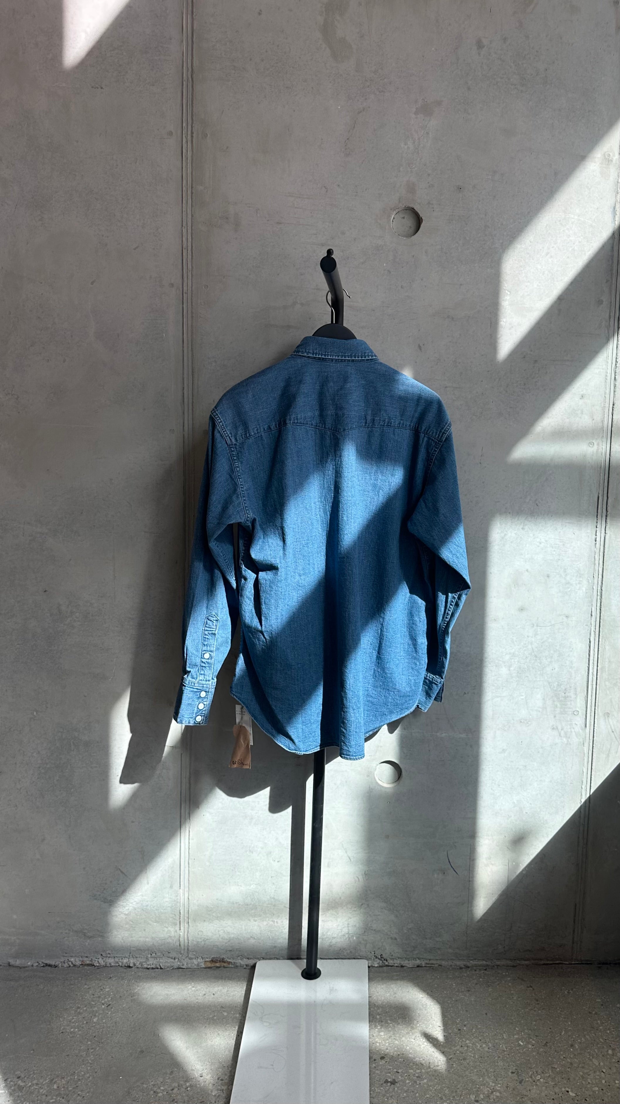 ORSLOW Denim Western Shirt | Denim Used LEO BOUTIQUE