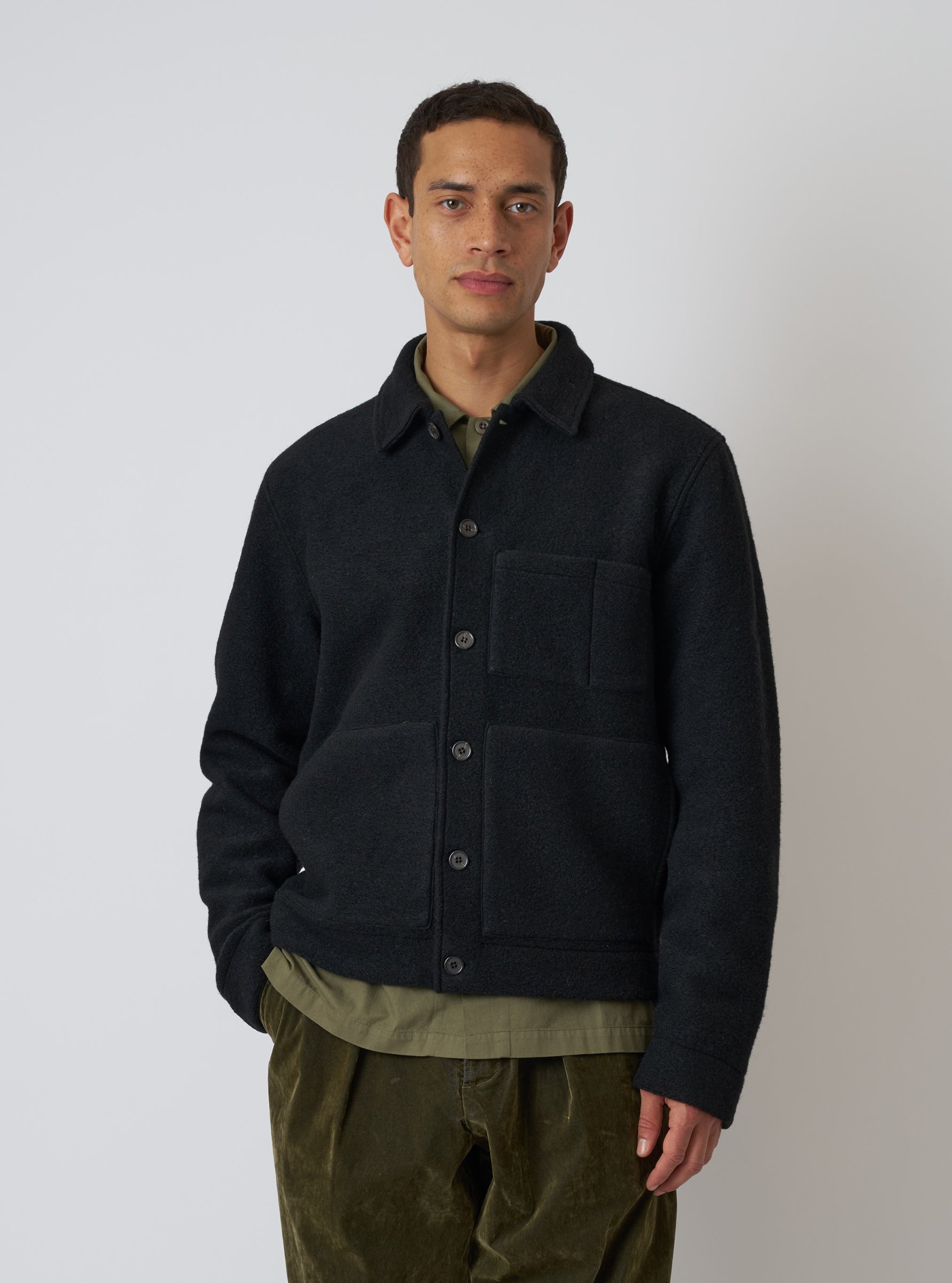 UNIVERSAL WORKS Uniform Jacket | Black LEO BOUTIQUE