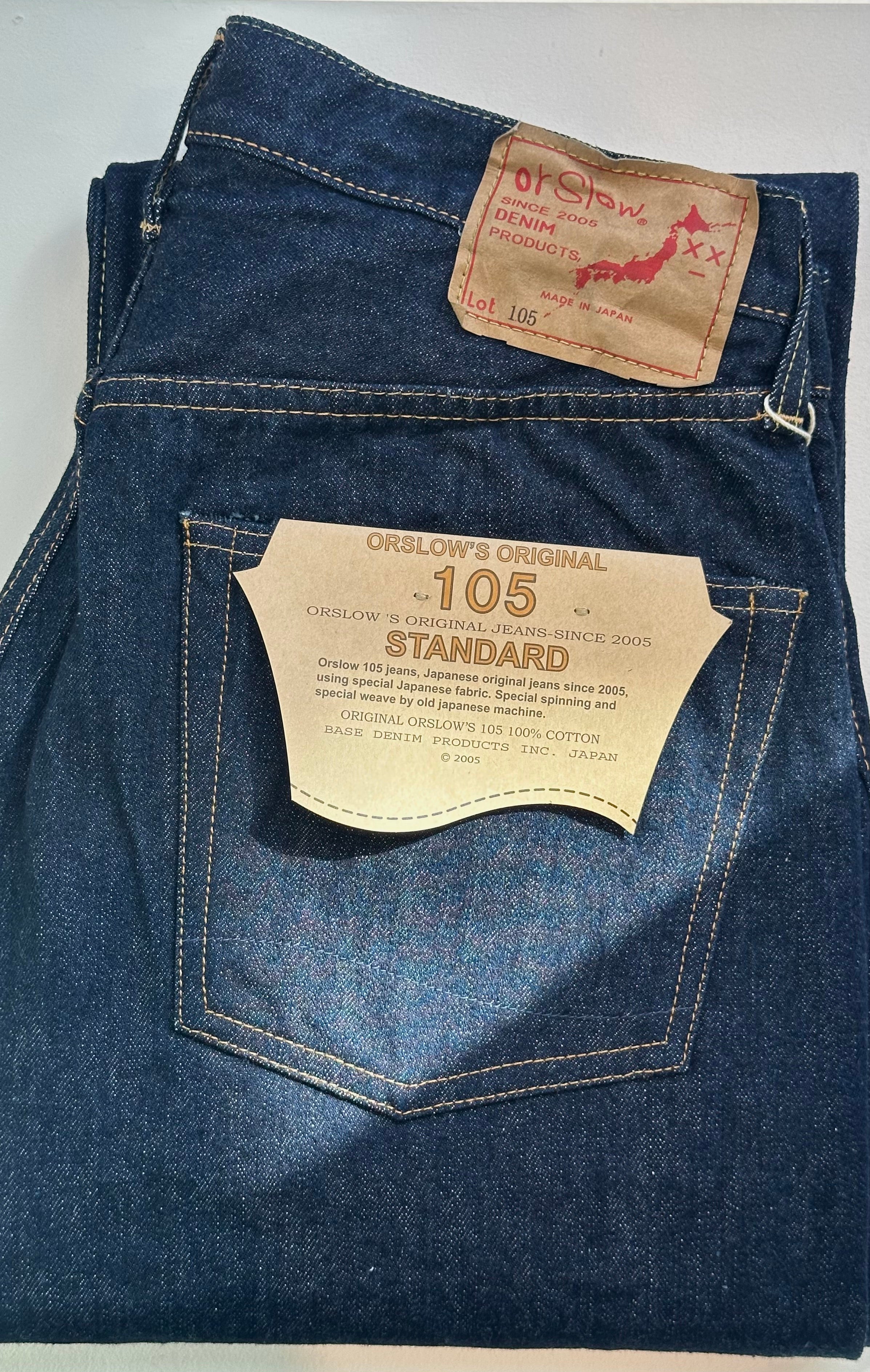 ORSLOW 105 Standard Selvedge Denim | One Wash 81 LEO BOUTIQUE