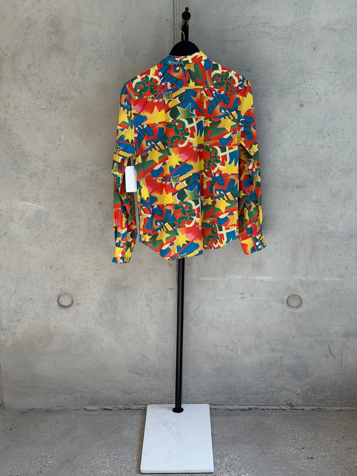 LEO RELOVED M Clown Button Up Shirt COMME des GARCONS