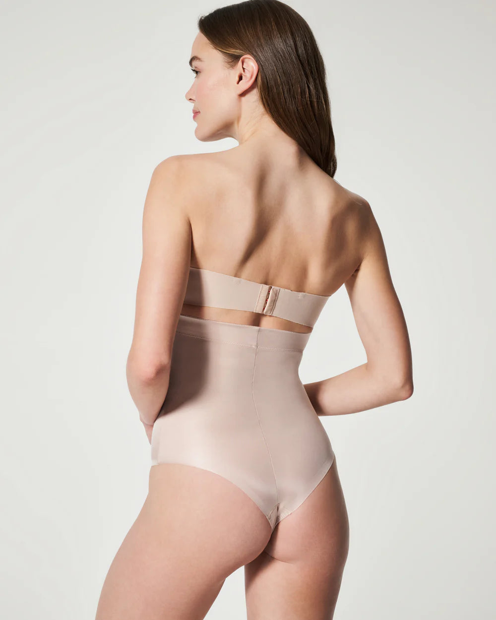 LEO BOUTIQUE High Waist Thong Champagne Beige SPANX