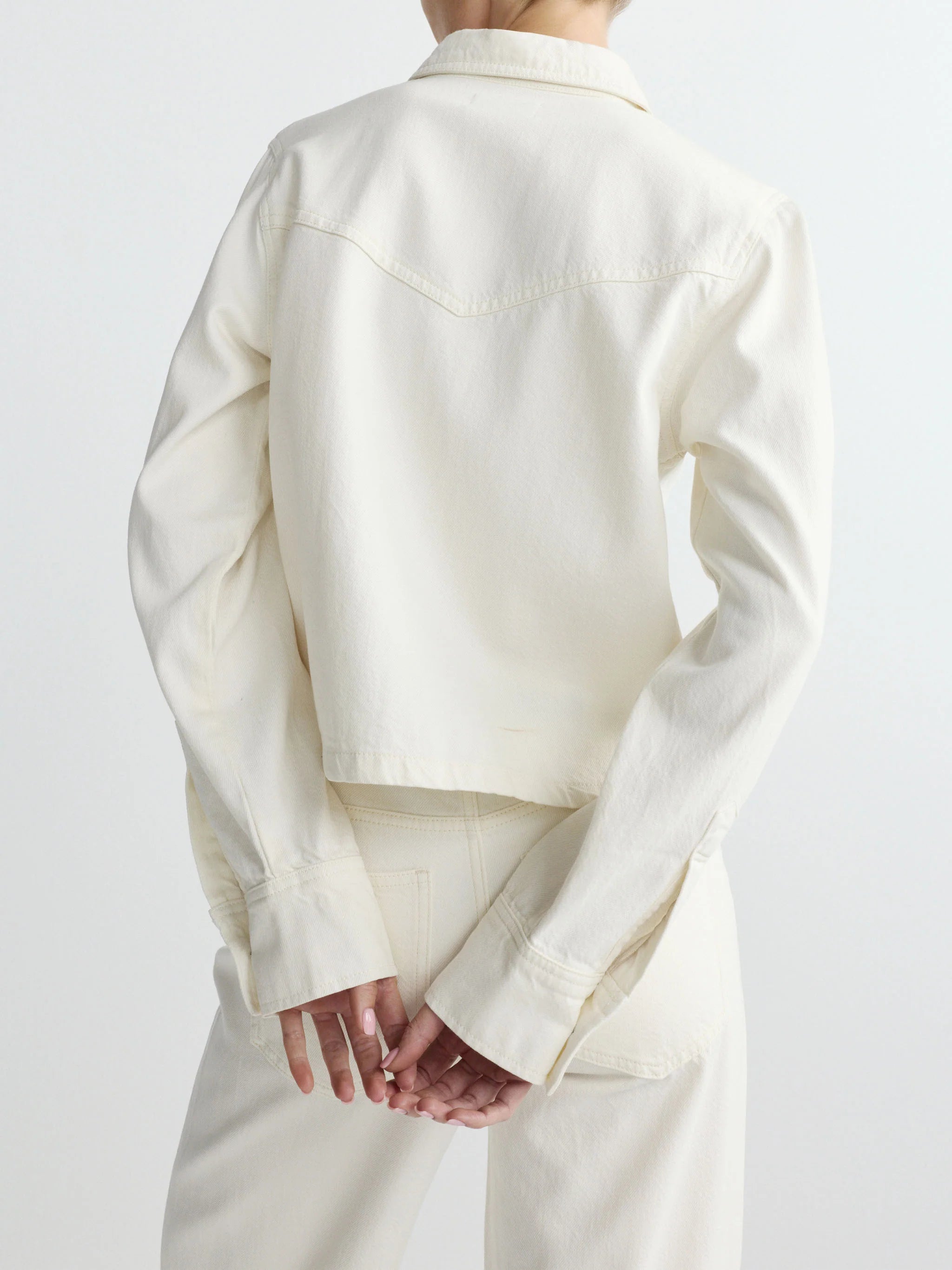 LEO BOUTIQUE Montauk Shirt Aura | Eggshell DL 1961