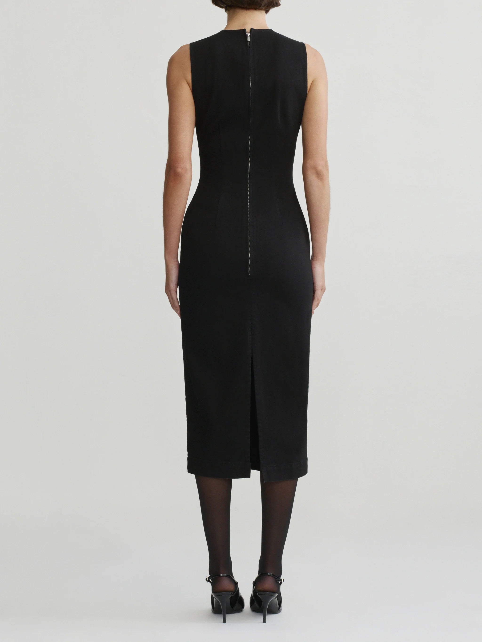 LEO BOUTIQUE Esme Midi Dress | Black DL 1961 