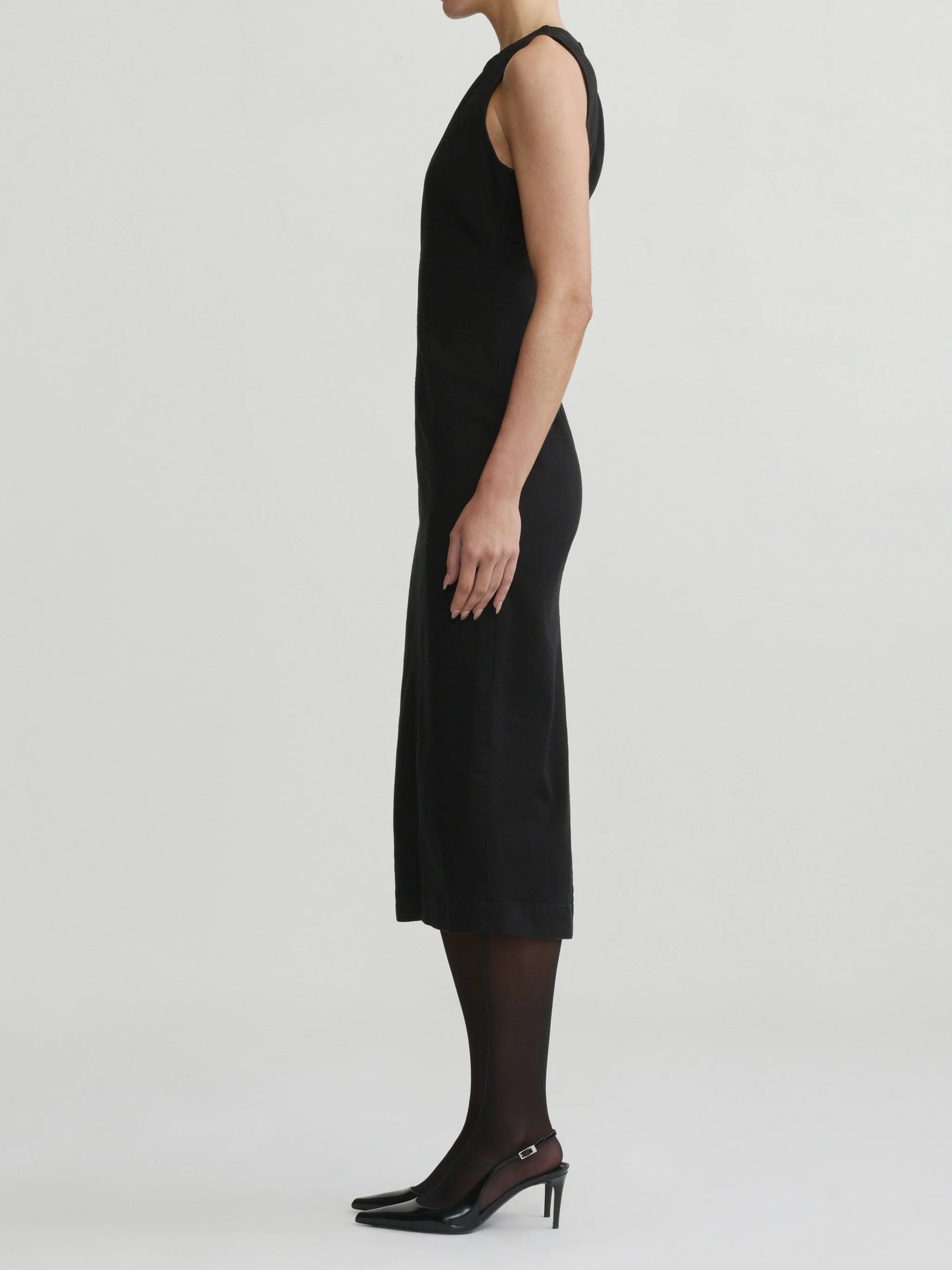LEO BOUTIQUE Esme Midi Dress | Black DL 1961 