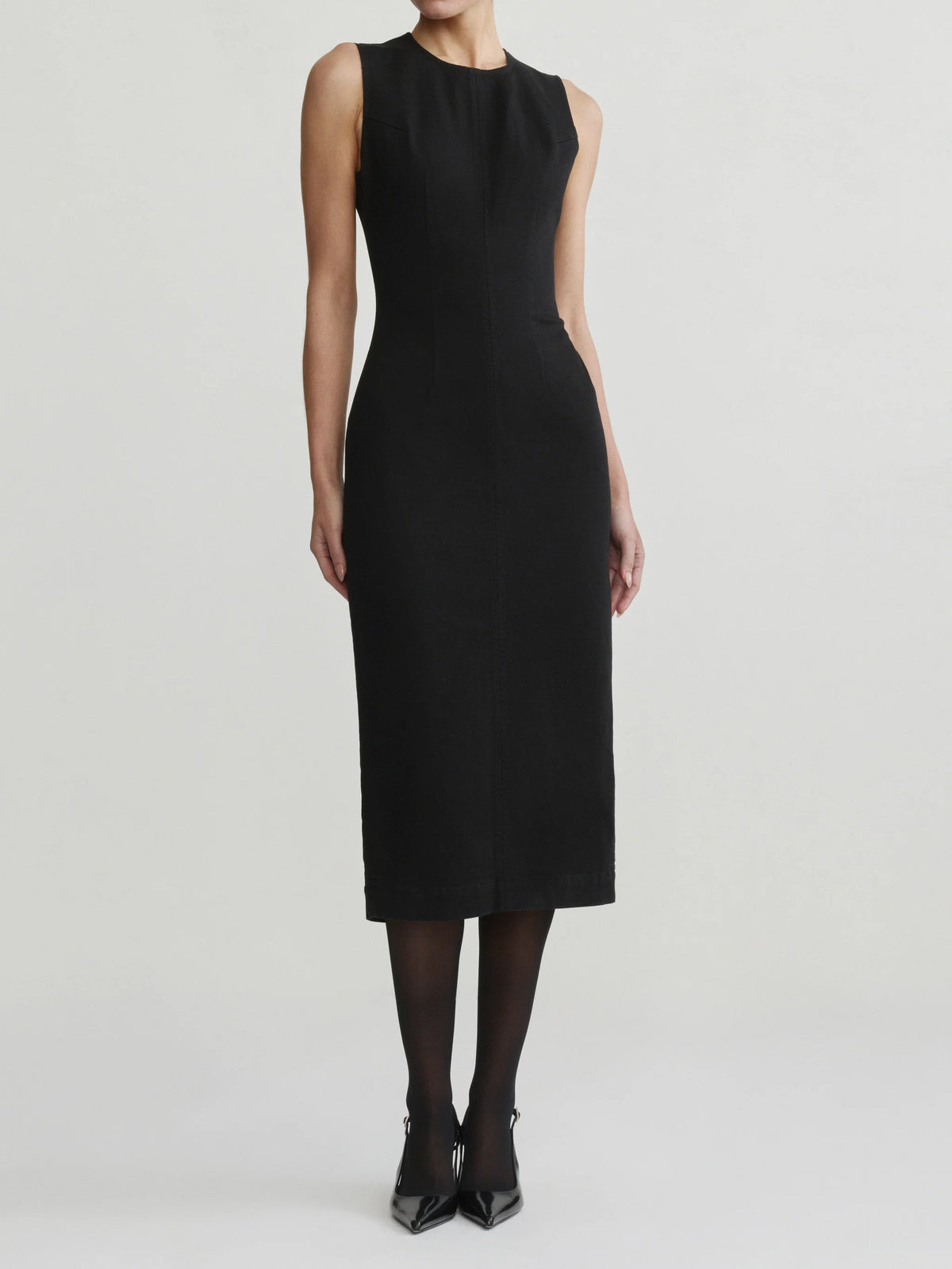 LEO BOUTIQUE Esme Midi Dress | Black DL 1961 