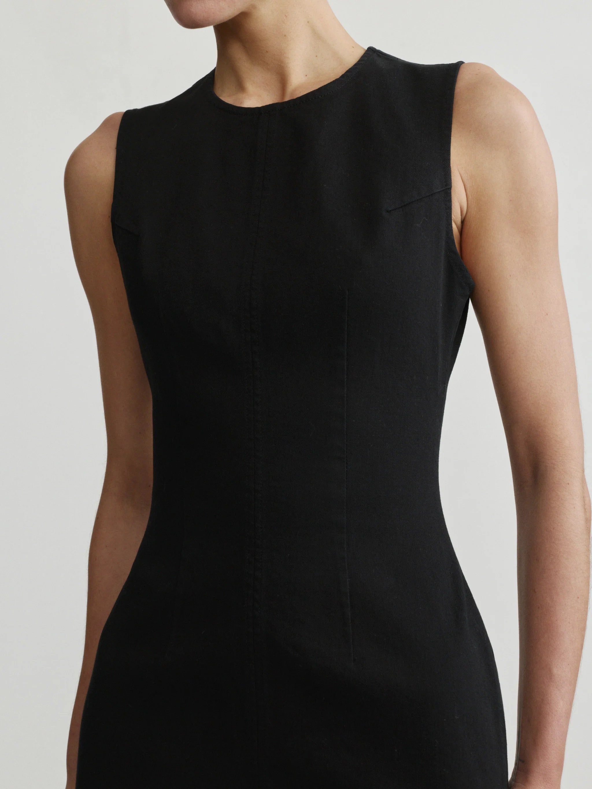 LEO BOUTIQUE Esme Midi Dress | Black DL 1961 