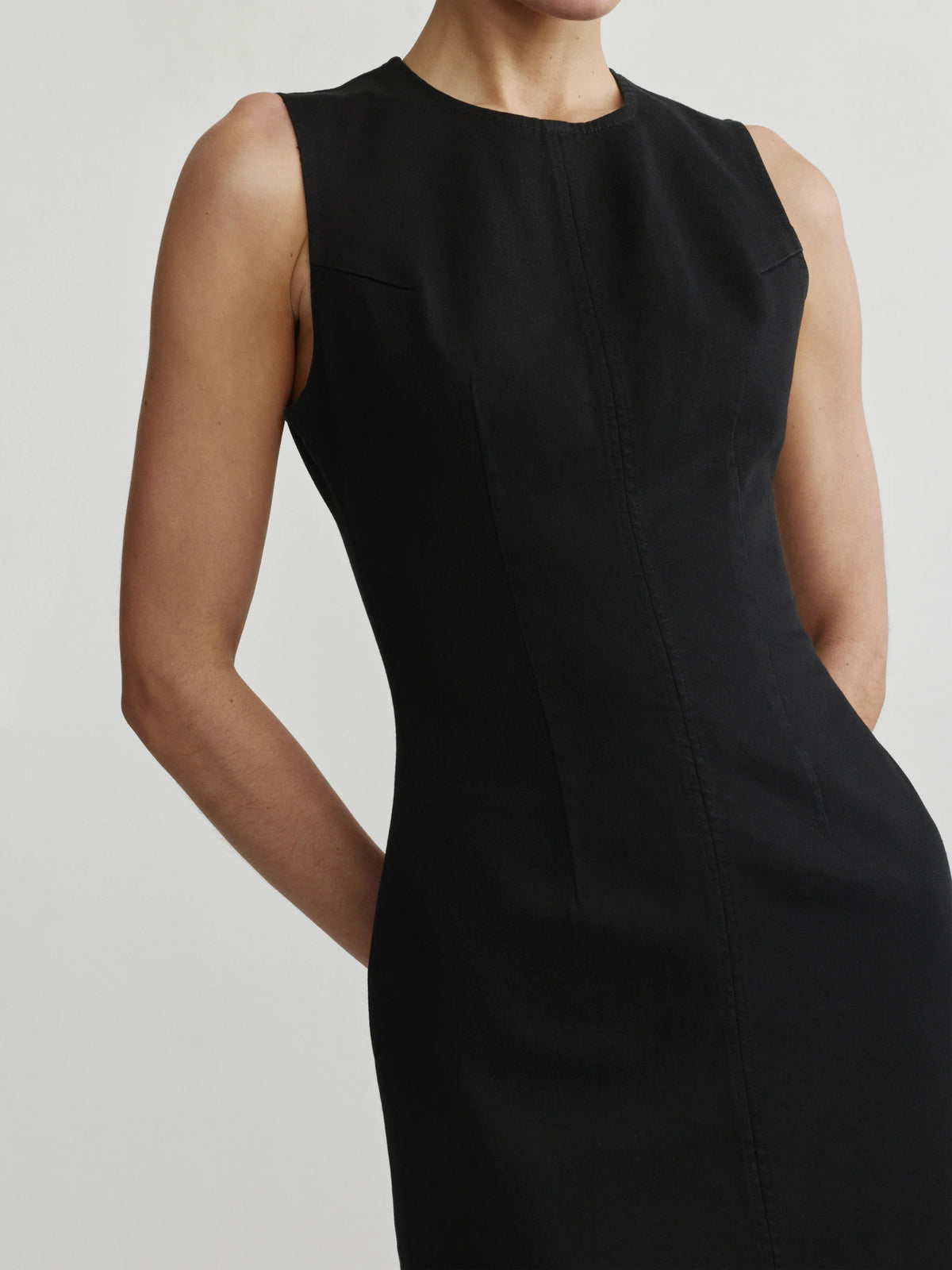 LEO BOUTIQUE Esme Midi Dress | Black DL 1961 
