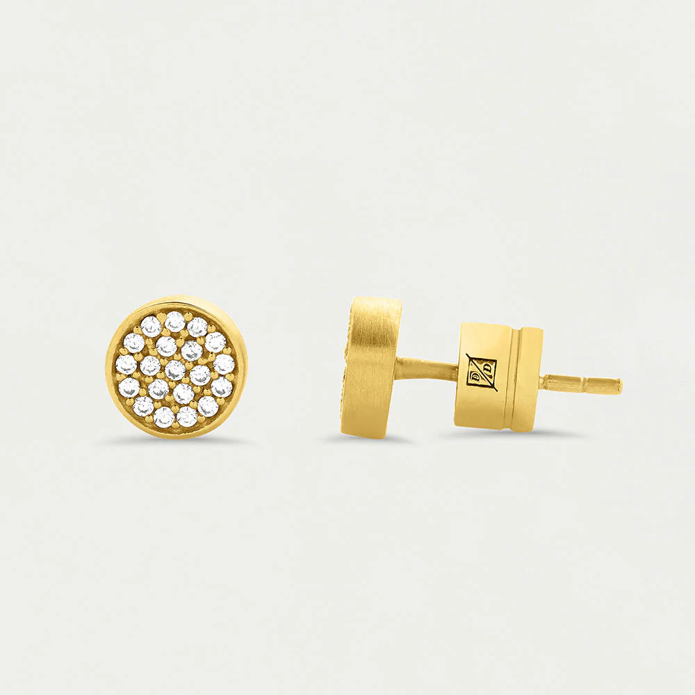DEAN DAVIDSON Signature Pave Studs | Gold CZ LEO BOUTIQUE