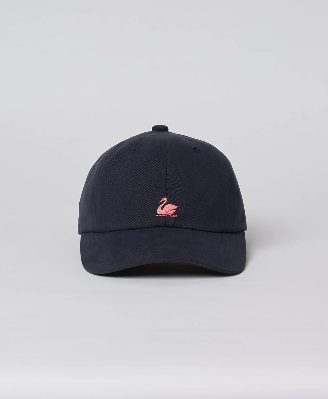 MERZ B. SCHWANEN Cap 01 Swan Logo Cotton Twill Cap | Charcoal LEO BOUTIQUE