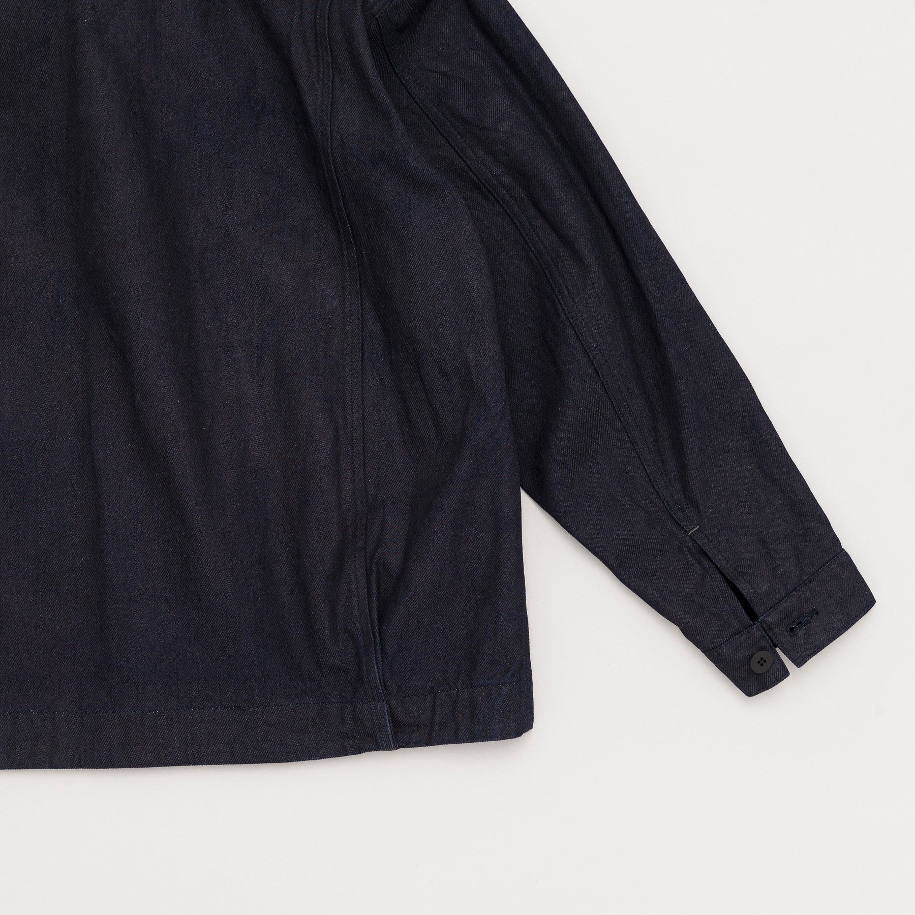 STILL BY HAND 12oz Denim Jacket | Dark Navy LEO BOUTIQUE