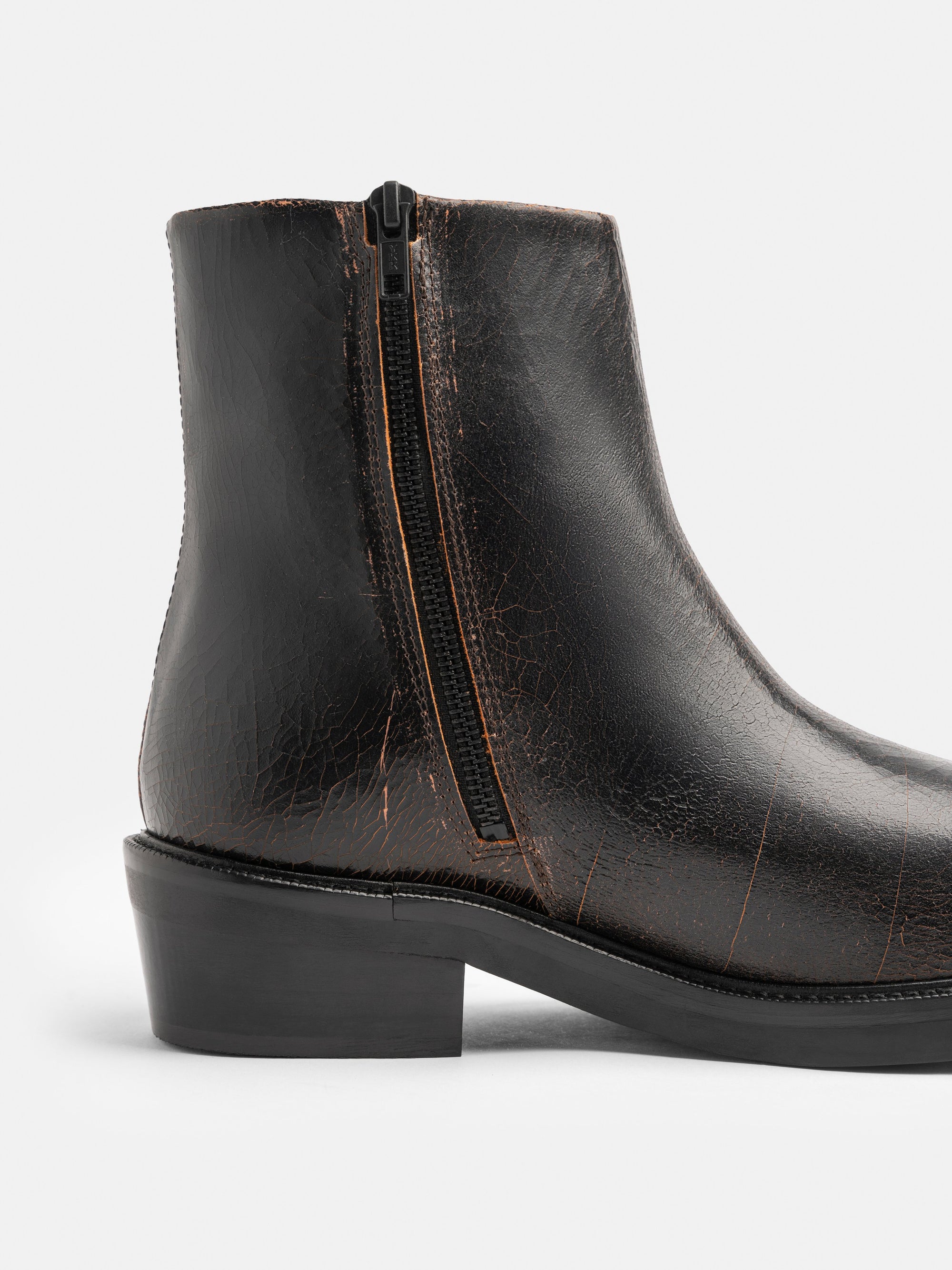 Séfr Lerato Boot | Crackled Leather LEO BOUTIQUE