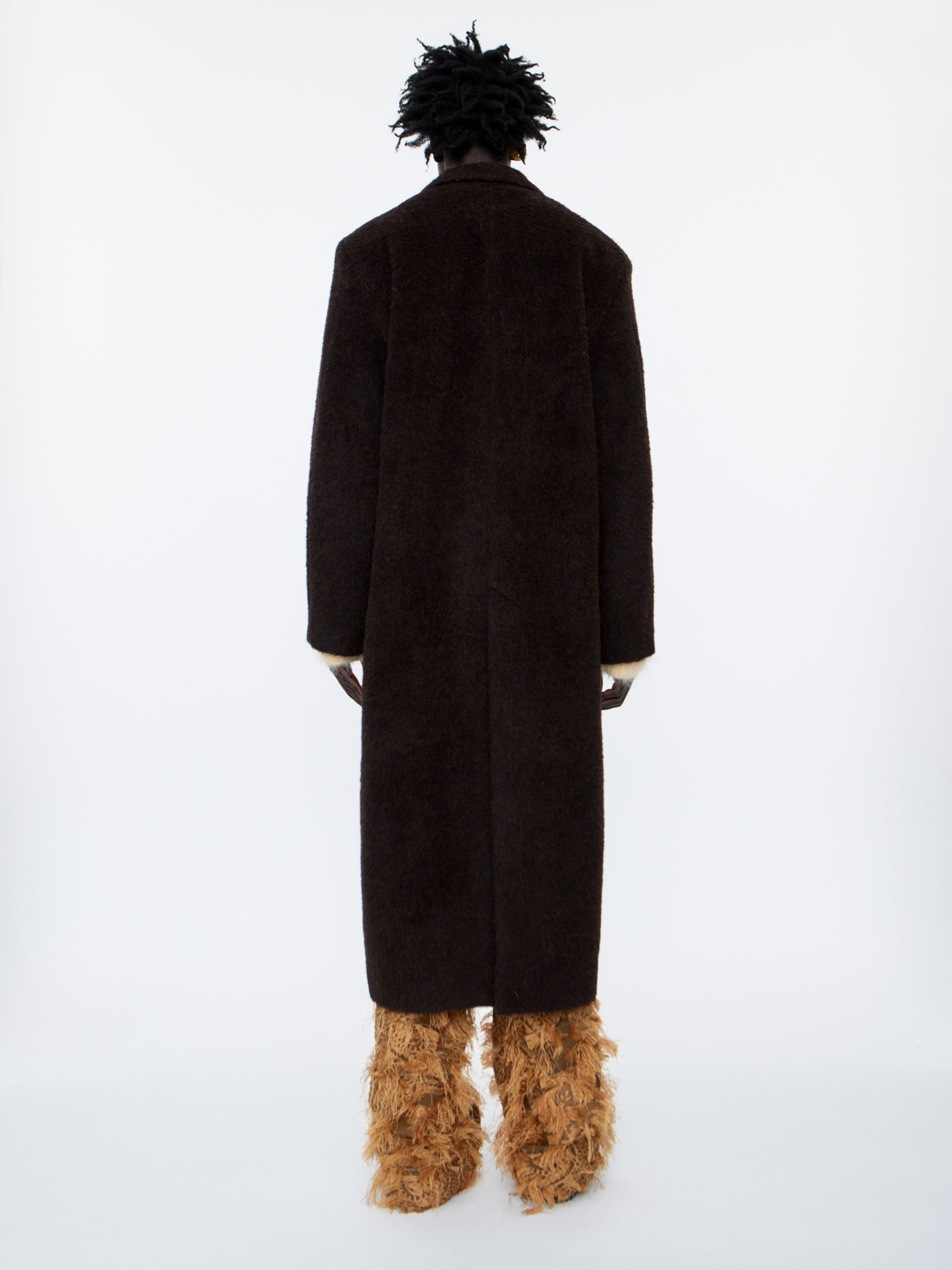 Séfr Maico Coat | Ursine Melange LEO BOUTIQUE