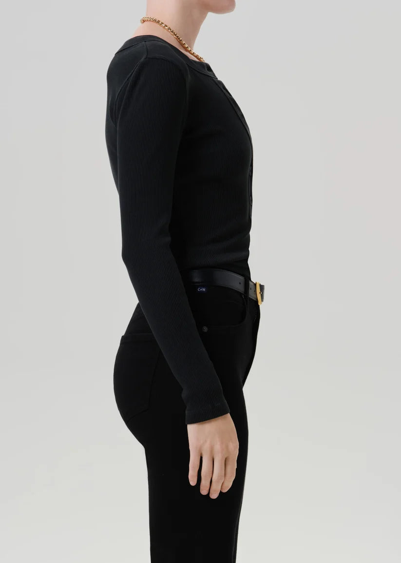 LEO BOUTIQUE Varra LS Henley | Juniper CITIZEN'S OF HUMANITY