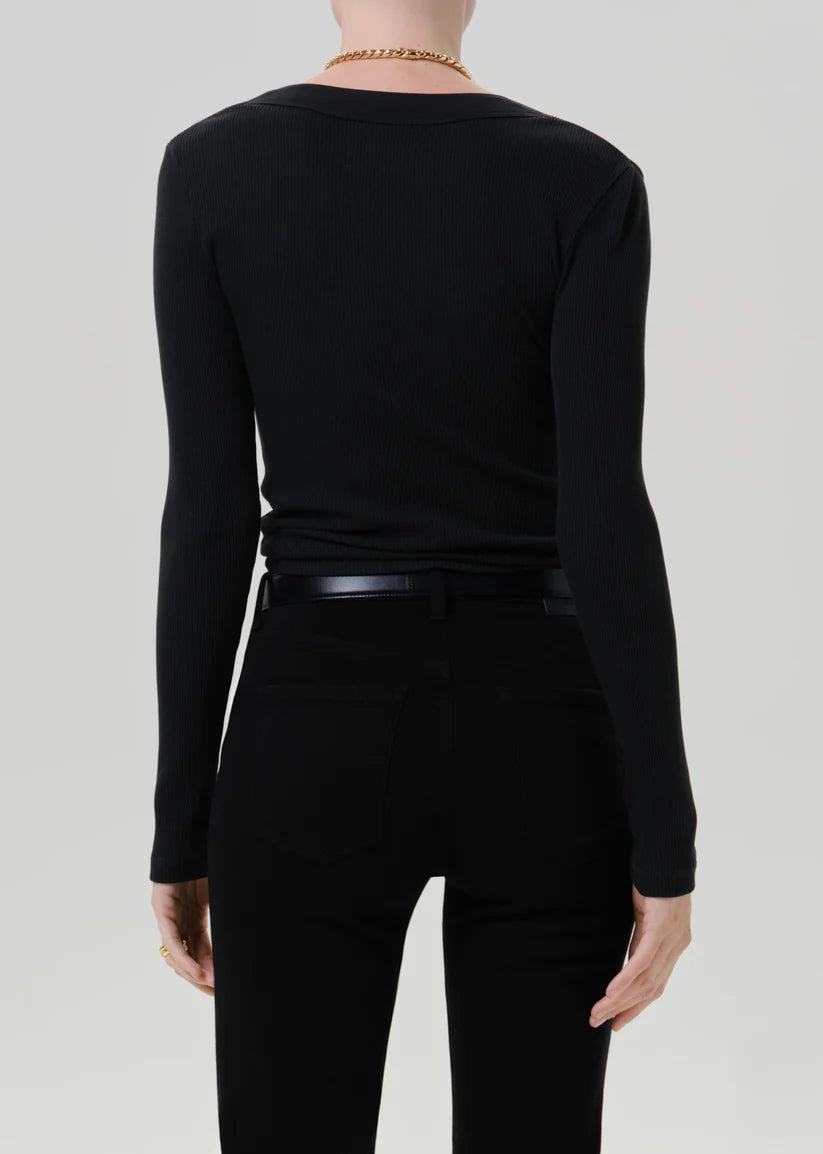 LEO BOUTIQUE Varra LS Henley | Juniper CITIZEN'S OF HUMANITY