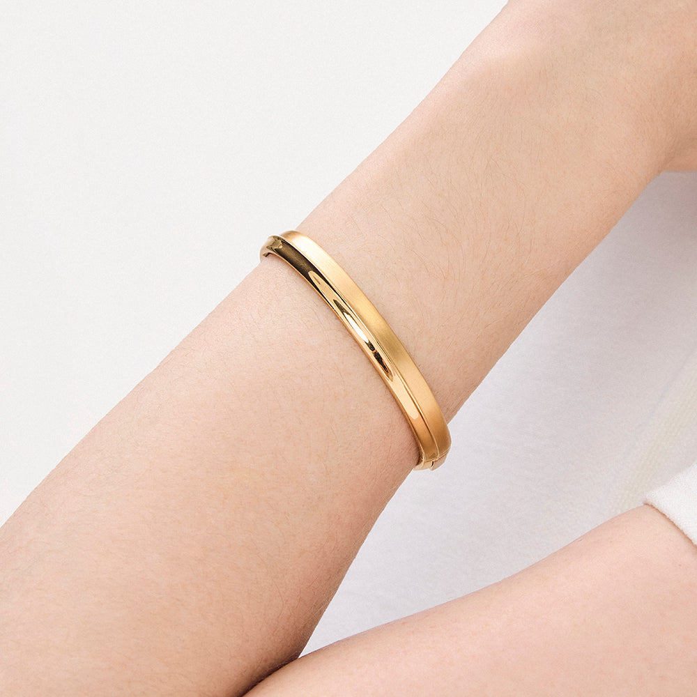 DEAN DAVIDSON Tao Hinged Bangle | Gold B757-G LEO BOUTIQUE