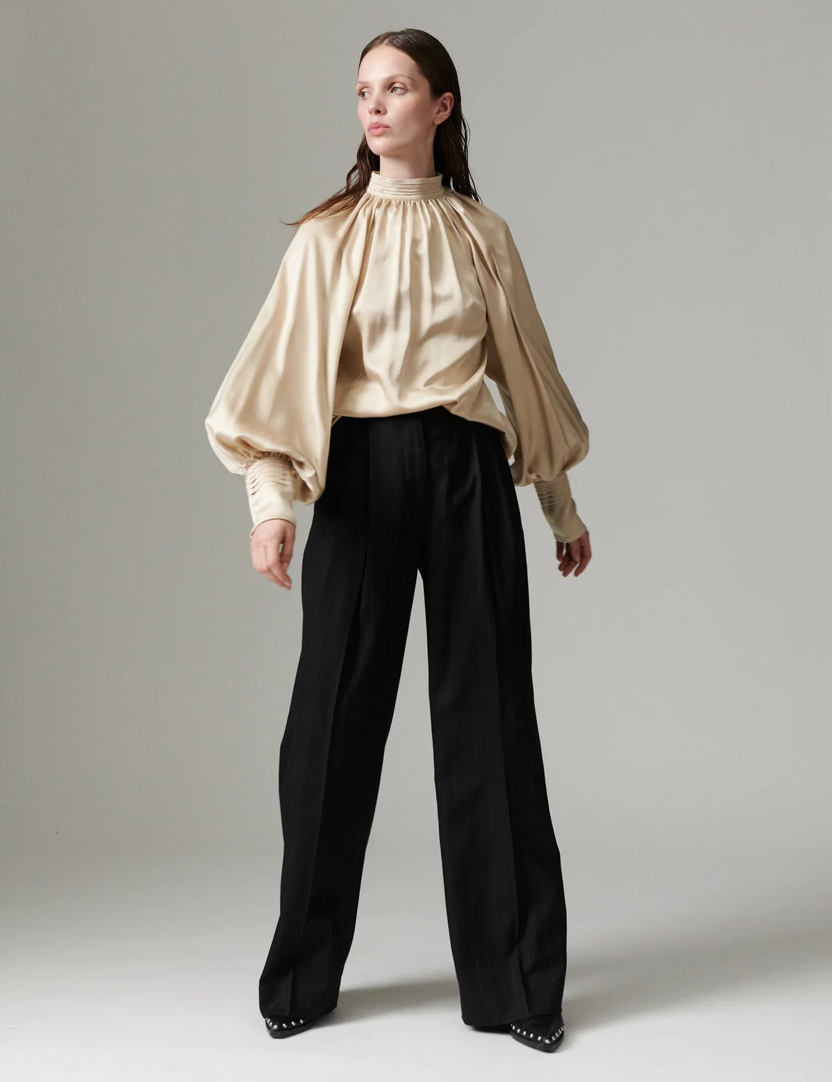 DAY BIRGER ET MIKKELSEN DAYFema - Fluid Viscose | Brown Rice LEO BOUTIQUE
