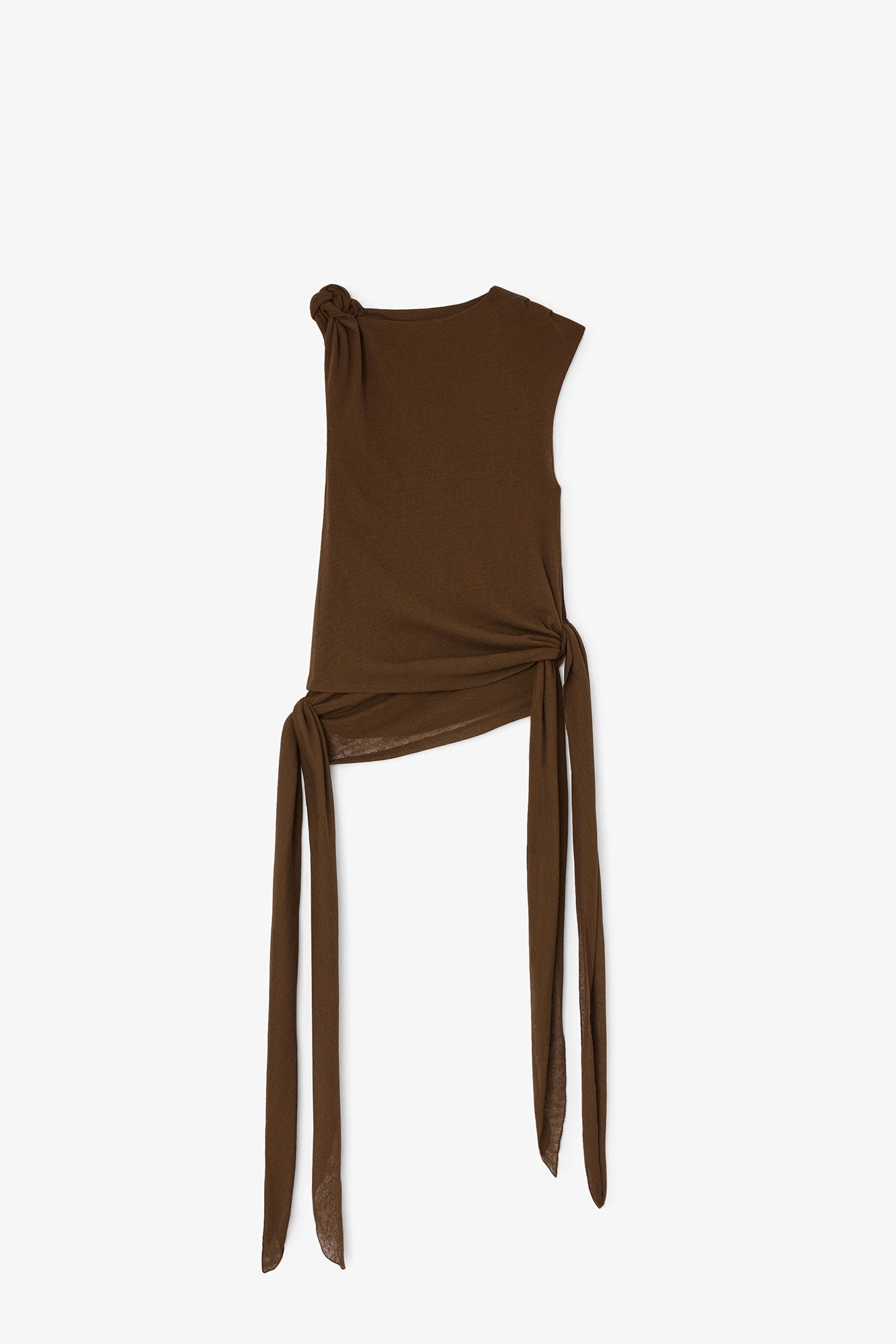 LEO BOUTIQUE Marl Mesh Top | Demitasse GANNI