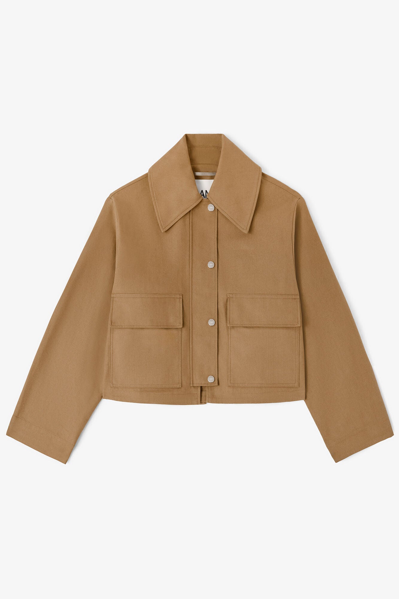 LEO BOUTIQUE Workwear Canvas Short Barn Jacket | Ermine GANNI