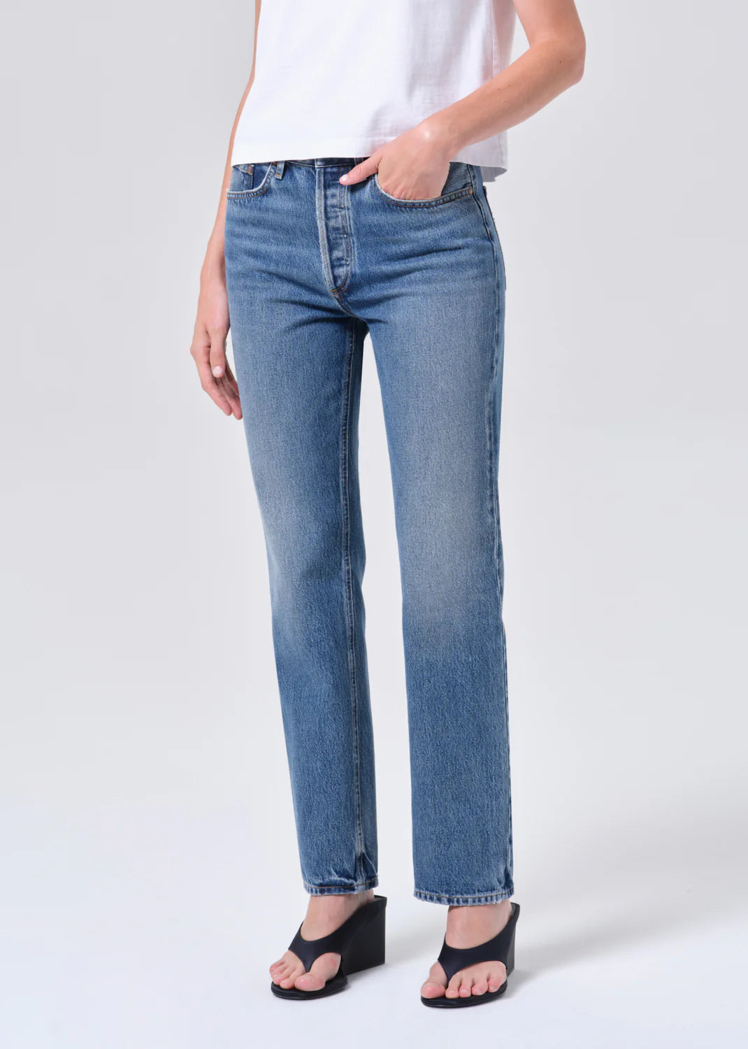 LEO BOUTIQUE Lana Relaxed Straight Jean | In Liberty AGOLDE