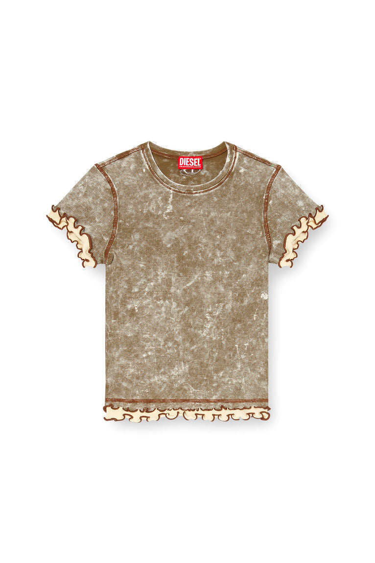 DIESEL T-FLU T-TShirt | Military Green LEO BOUTIQUE