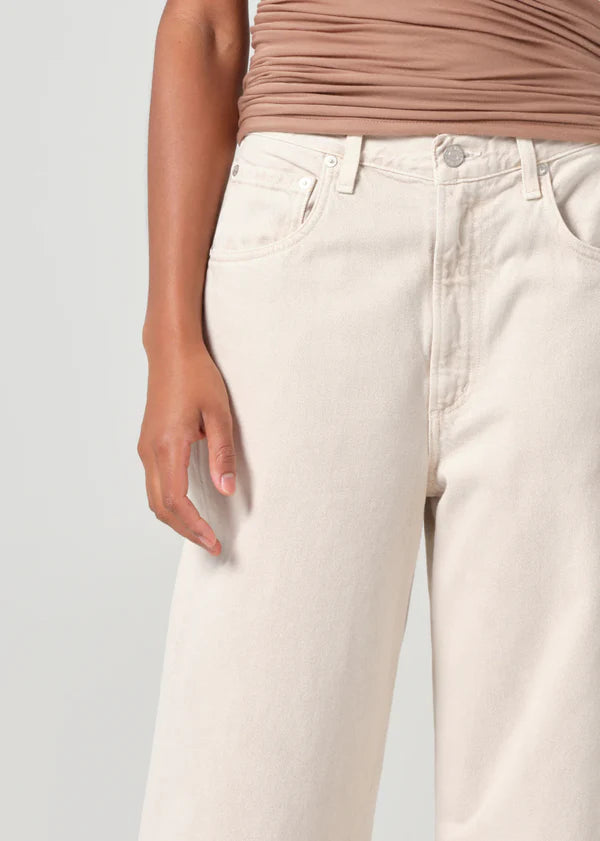 LEO BOUTIQUE Low Curve Jean | In Scone AGOLDE