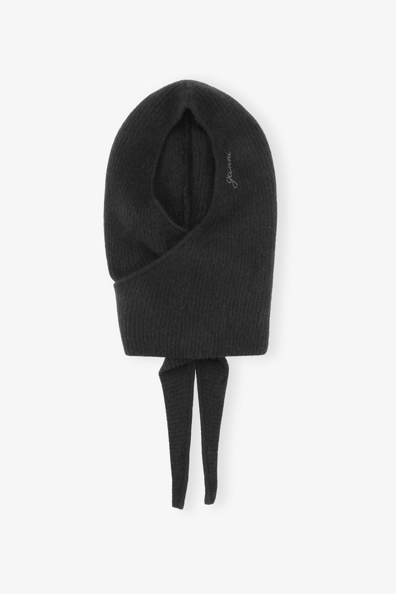 LEO BOUTIQUE Soft Wool Balaclava Black GANNI