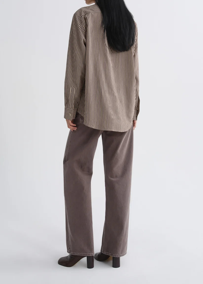 LEO BOUTIQUE Aris Button Up Shirt | Trace Stripe AGOLDE