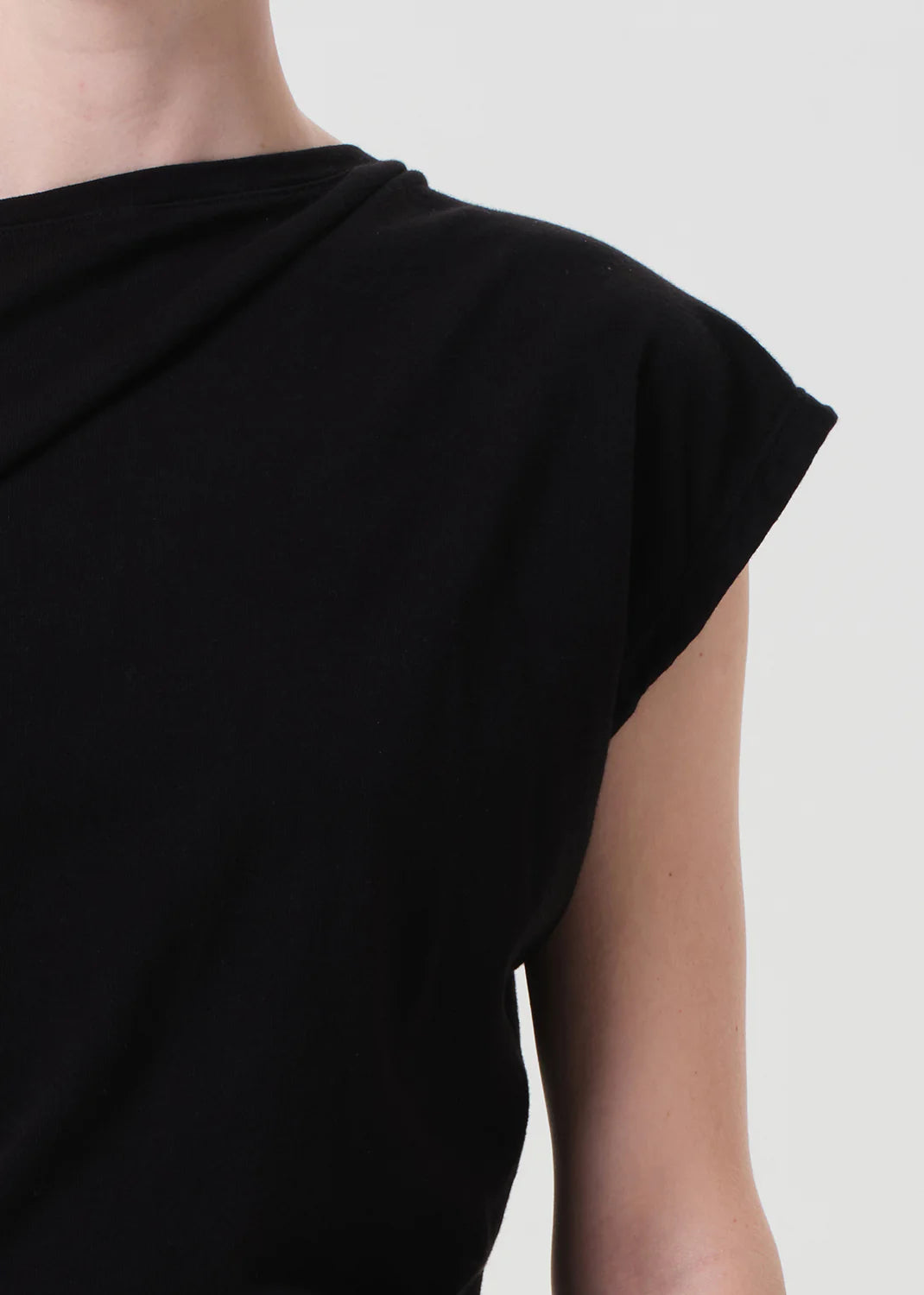 LEO BOUTIQUE Beth Tee | Black AGOLDE 