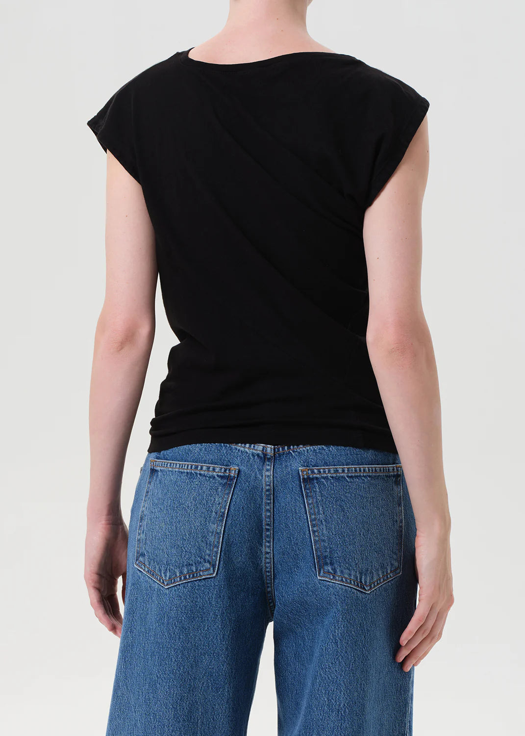 LEO BOUTIQUE Beth Tee | Black AGOLDE 