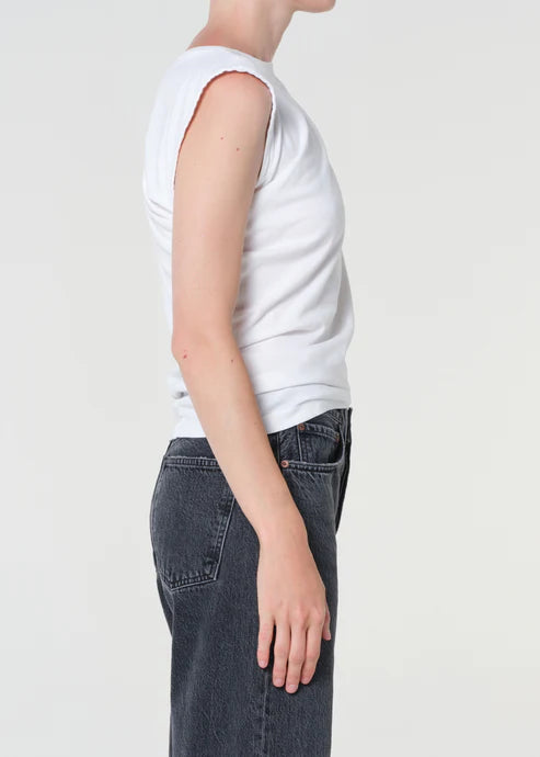 LEO BOUTIQUE Beth Tee | White AGOLDE 