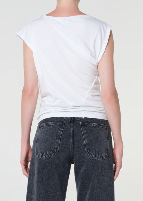 LEO BOUTIQUE Beth Tee | White AGOLDE 