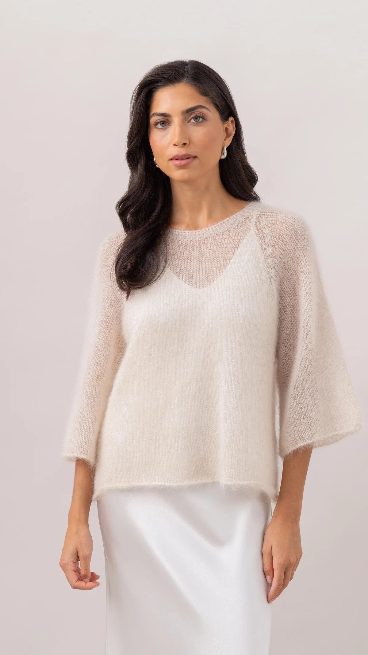 LEO BOUTIQUE Hannah Light Knit Sweater | Sand CHARLI
