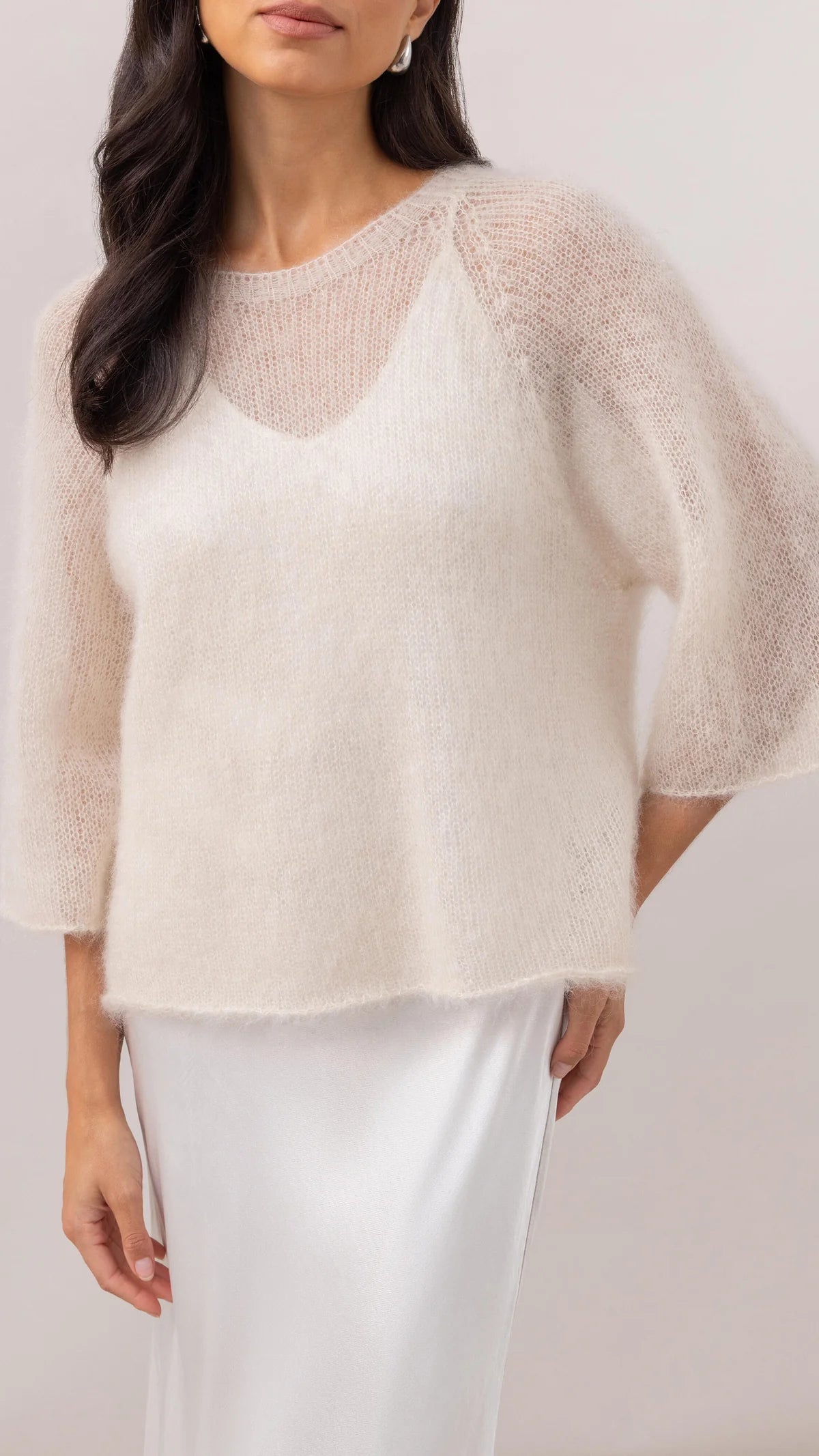 LEO BOUTIQUE Hannah Light Knit Sweater | Sand CHARLI