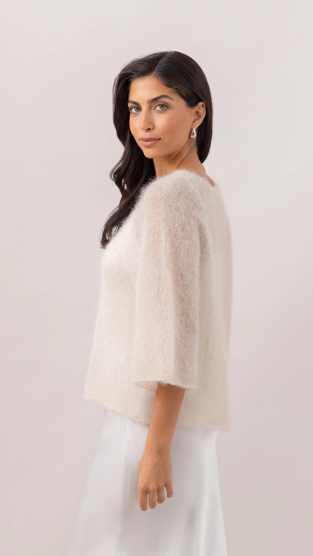 LEO BOUTIQUE Hannah Light Knit Sweater | Sand CHARLI