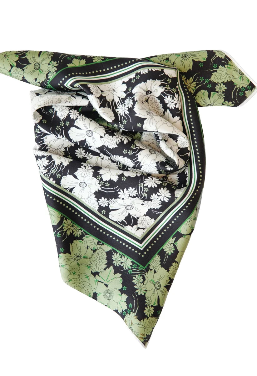 LEO BOUTIQUE Alexis Printed Scarf | Green Multi PALM PALM
